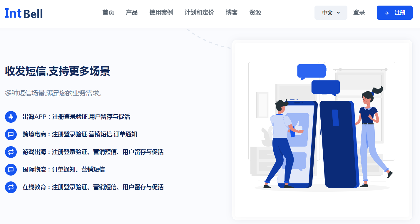 IntBell双向短信